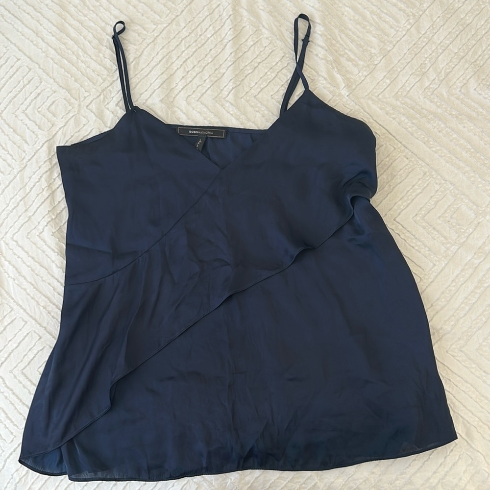 vintage navy blue tank top